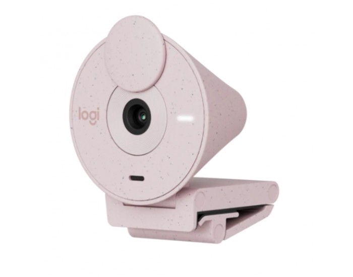 LOGITECH Brio 300 Full HD webcam - ROSE - USB LOGITECH Brio 300 Full HD webcam - ROSE - USB