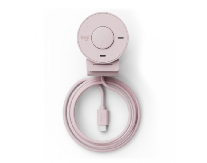 LOGITECH Brio 300 Full HD webcam - ROSE - USB LOGITECH Brio 300 Full HD webcam - ROSE - USB