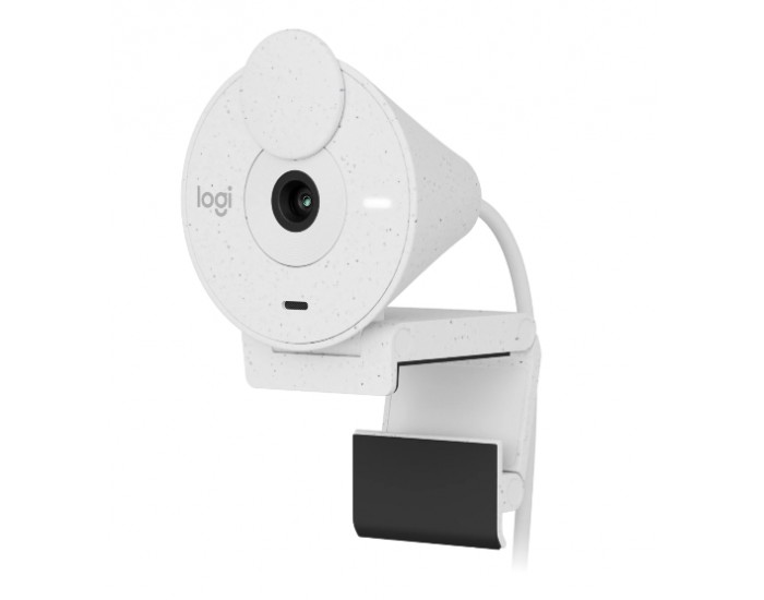 Уебкамера Logitech Brio 300 Full HD webcam - OFF-WHITE - USB - N/A - EMEA28-935