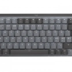 LOGITECH MX Mechanical Mini for Mac Minimalist Wireless Illuminated Keyboard  - SPACE GREY - US INT'L - 2.4GHZ/BT - N/A - EMEA - TACTILE - Офис техника