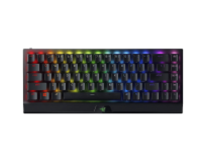 Razer BlackWidow V3 Mini HyperSpeed (Green Switch), US Layout, HyperSpeed Wireless (2.4 Ghz), Bluetooth or USB-C, size 65%, RGB Chroma, 80 million keystroke, 1000 Hz Ultrapolling, Aluminum construction