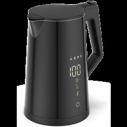 AENO Electric Kettle EK7S Smart: 1850-2200W, 1.7L, Strix, Double-walls, Temperature Control, Keep warm Function, Control via Wi-Fi, LED-display, Non-heating body, Auto Power Off, Dry tank Protection - Малки домакински уреди