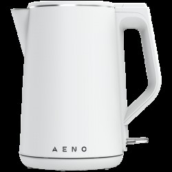 AENO Electric Kettle EK2: 1850-2200W, 1.5L, Strix, Double-walls, Non-heating body, Auto Power Off, Dry tank Protection - Малки домакински уреди