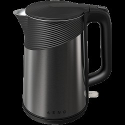 AENO Electric Kettle EK3: 1850-2200W, 1.7L, Strix, Double-walls, Non-heating body, Auto Power Off, Dry tank Protection - Малки домакински уреди