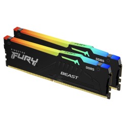 Kingston DRAM 64GB 6000MT/s DDR5 CL36 DIMM (Kit of 2) FURY Beast RGB EXPO EAN: 740617331882 - Офис техника