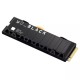 SSD WD Black SN850X HeatSink 1TB M.2 2280 PCIe Gen4 x4 NVMe, Read/Write: 7300/6300 MBps, IOPS 800K/1100K, TBW: 600 SSD WD Black SN850X HeatSink 1TB M.2 2280 PCIe Gen4 x4 NVMe, Read/Write: 7300/6300 MBps, IOPS 800K/1100K, TBW: 600