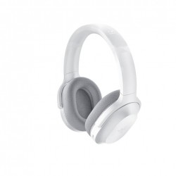 Razer Barracuda, Mercury White, Wireless Multi-platform Gaming and Mobile Headset, Razer TriForce 50mm Drivers, Dual Integrated Noise-Cancelling mics, Pressure-Relieving Memory Foam, THX Spatial Audio, 40hrs, Type-C, Compatible with PC, PlayStation, - Слушалки, Микрофони и Уеб Камери