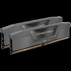 Corsair DDR5, 6000MT/s 64GB 2x32GB DIMM, Unbuffered, 30-36-36-76, Std PMIC, AMD EXPO, VENGEANCE DDR5 Black Heatspreader, Black PCB, 1.4V - Corsair
