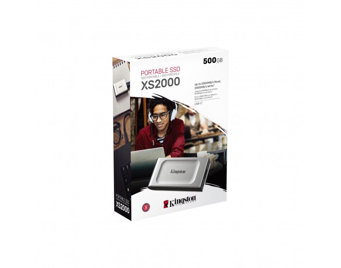 KINGSTON XS2000 PORTABLE SSD 2TB USB3.2 KINGSTON XS2000 PORTABLE SSD 2TB USB3.2