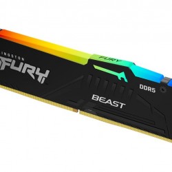KINGSTON 16GB 5600MHz DDR5 CL40 DIMM FURY Beast RGB - Офис техника