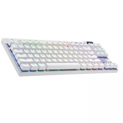 LOGITECH PRO X TKL Lightspeed - Tactile - US - WHITE - Клавиатури, Мишки и Падове
