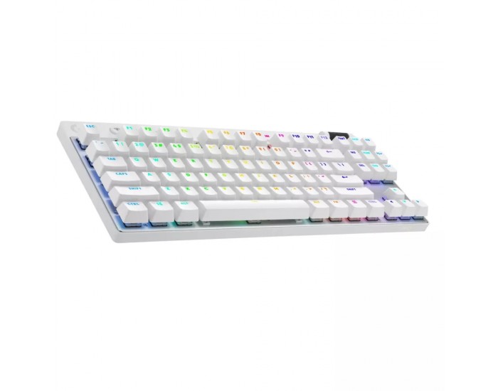 LOGITECH PRO X TKL Lightspeed - Tactile - US - WHITE LOGITECH PRO X TKL Lightspeed - Tactile - US - WHITE