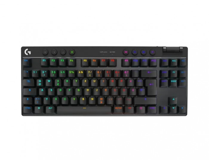Клавиатура Logitech G PRO X TKL LIGHTSPEED Gaming Keyboard - BLACK - US INT'L - 2.4GHZ/BT - N/A - EMEA28-935 - TACTILE
