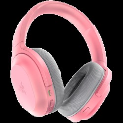 Razer Barracuda Pink, Wireless Multi-platform Gaming and Mobile Headset, Razer TriForce 50mm Drivers, Dual Integrated Noise-Cancelling mics, Pressure-Relieving Memory Foam, THX Spatial Audio, 40hrs, Type-C, Compatible with PC, PlayStation, - Слушалки, Микрофони и Уеб Камери