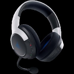 Razer Kaira HyperSpeed for Playstation, HyperSpeed Wireless PlayStation 5 Headset,, TriForce Titanium 50mm Drivers, HyperClear Cardioid Mic, FlowKnit memory foam ear cushions, Type-C dongle/Bluetooth, On-earcup audio controls - Слушалки, Микрофони и Уеб Камери