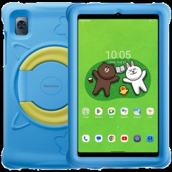 Blackview Tab 60 Kids, 8.68inch WXGA+ 800*1340, T606 Octa-core 1.6GHz, Front 5MP; Rear 8MP camera, memory 4GB/128GB, 6050mAh battery, Android 13, Support Dual SIM card, 802.11 a/b/g/n/ac(2.4/5GHz),Blue - Мобилни телефони, Таблети и Аксесоари