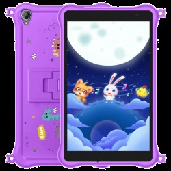 Blackview Tab 50 Kids, 8inch HD+ IPS 800*1280, RK3562 Octa-core 2.0GHz, Front 0.3MP; Rear 2MP camera, 3GB/64GB memory, 5580mAh battery, 802.11a/b/g/n/ac/ax (2.4GHz,5GHz,WiFi6, WiFi version, don't support SIM card, Purple - Мобилни телефони, Таблети и Аксесоари