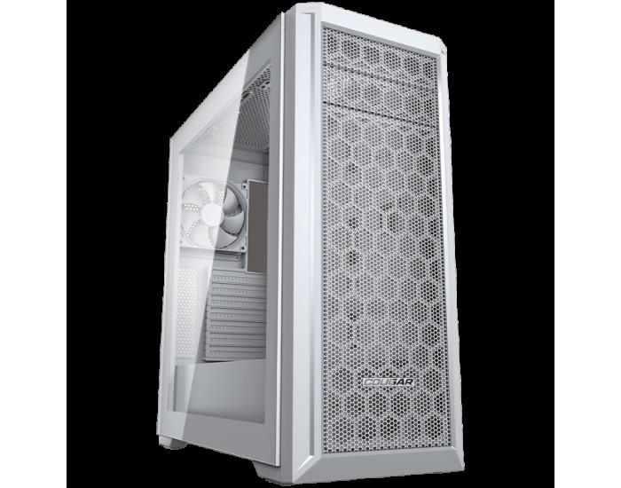 COUGAR MX330-G Pro White, Mid Tower, MiniITX/MicroATX/ATX, USB 3.0 x 2, USB 2.0 x 2, Mic x 1 / Audio x 1, RGB button, 3x 120mm ARGB fans pre-installed, Tempered glass, 195 x 473 x 427 (mm) COUGAR MX330-G Pro White, Mid Tower, MiniITX/MicroATX/ATX, USB 3.0 x 2, USB 2.0 x 2, Mic x 1 / Audio x 1, RGB button, 3x 120mm ARGB fans pre-installed, Tempered glass, 195 x 473 x 427 (mm)