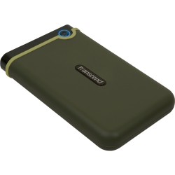 Твърд диск Transcend 2TB Slim StoreJet2.5" M3G, Portable HDD, USB 3.1 - Офис техника