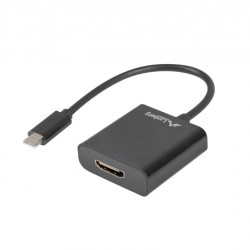 Адаптер Lanberg adapter USB type-c (m) -> HDMI (f) - Разклонители, Зарядни и Кабели