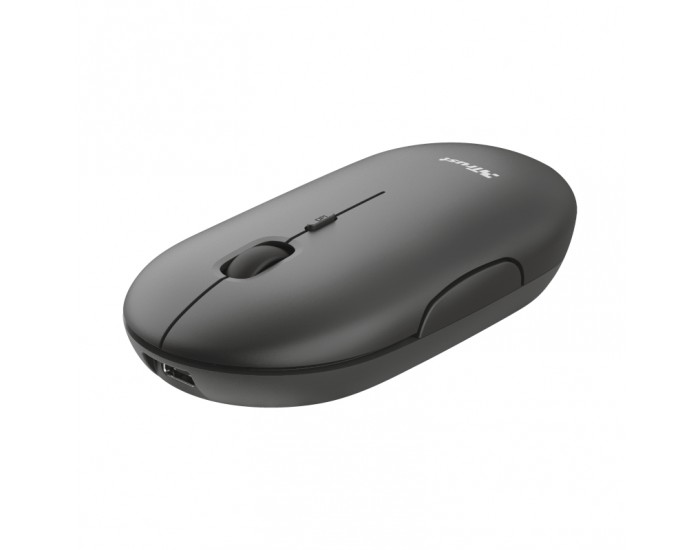 Мишка TRUST Puck Wireless & BT Rechargeable Mouse Black Мишка TRUST Puck Wireless & BT Rechargeable Mouse Black