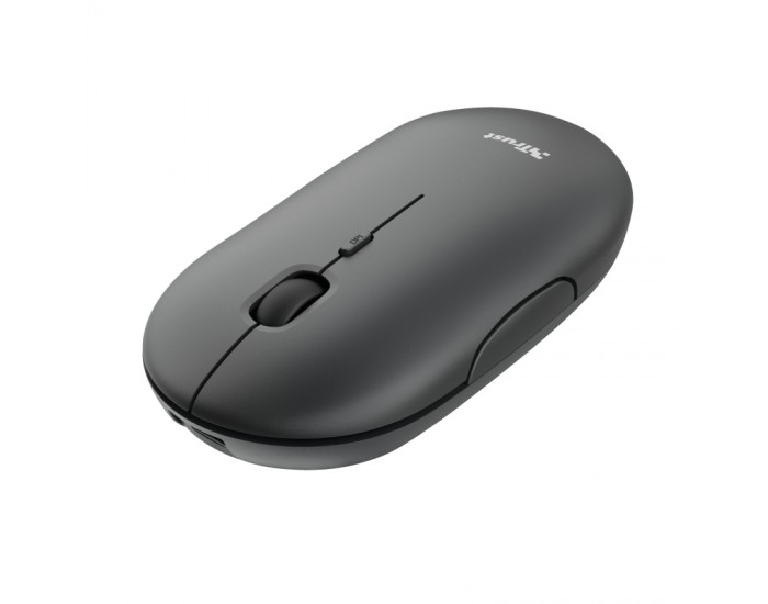 Мишка TRUST Puck Wireless & BT Rechargeable Mouse Black Мишка TRUST Puck Wireless & BT Rechargeable Mouse Black