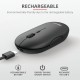 Мишка TRUST Puck Wireless & BT Rechargeable Mouse Black Мишка TRUST Puck Wireless & BT Rechargeable Mouse Black