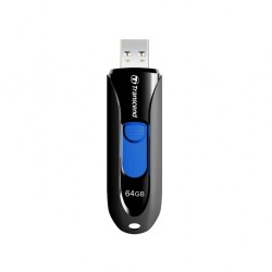 Памет Transcend 64GB JETFLASH 790, USB 3.1, black - Офис техника