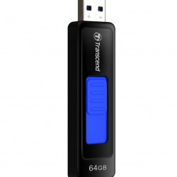 Памет Transcend 64GB JETFLASH 760, USB 3.0 (Blue) - Офис техника