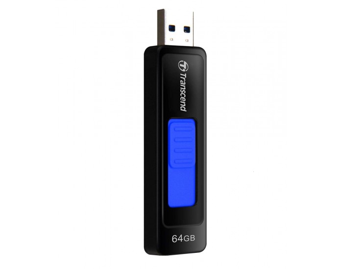 Памет Transcend 64GB JETFLASH 760, USB 3.0 (Blue) Памет Transcend 64GB JETFLASH 760, USB 3.0 (Blue)