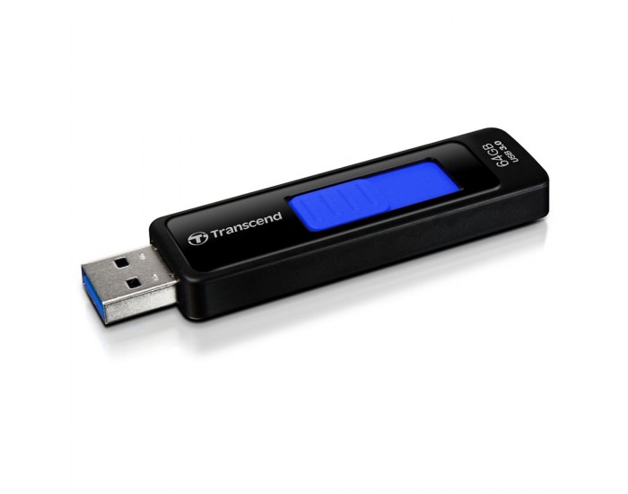 Памет Transcend 64GB JETFLASH 760, USB 3.0 (Blue) Памет Transcend 64GB JETFLASH 760, USB 3.0 (Blue)