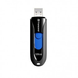 Памет Transcend 128GB JETFLASH 790, USB 3.1, black - Офис техника