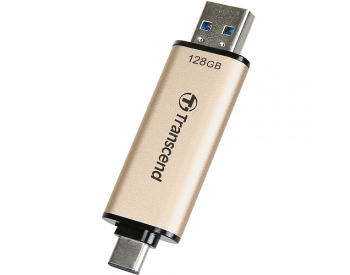 Памет Transcend 128GB, USB3.2, Pen Drive, TLC, High Speed, Type-C