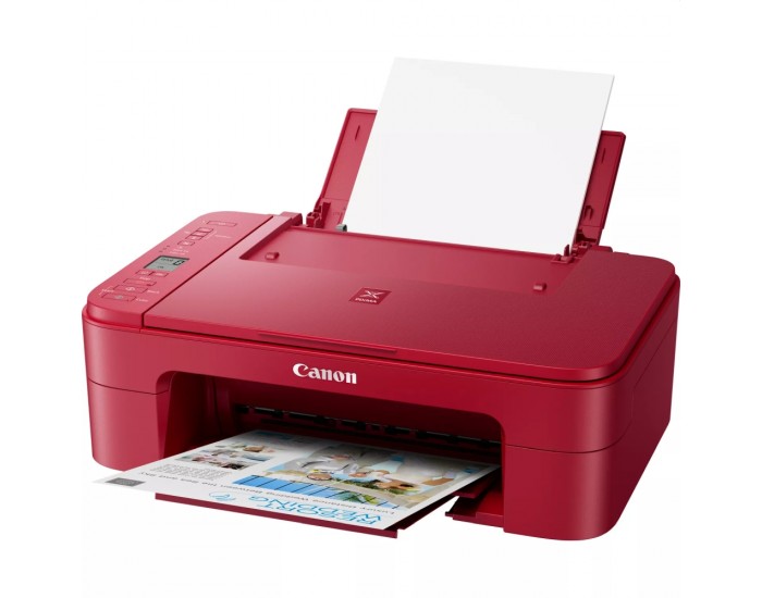 Мастилоструйно многофункционално устройство Canon PIXMA TS3352 All-In-One, Red