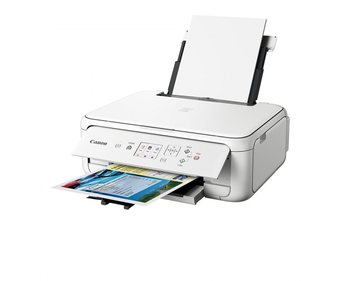 Мастилоструйно многофункционално устройство Canon PIXMA TS5151 All-In-One, White Мастилоструйно многофункционално устройство Canon PIXMA TS5151 All-In-One, White