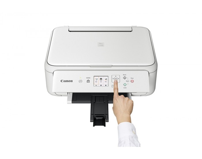 Мастилоструйно многофункционално устройство Canon PIXMA TS5151 All-In-One, White Мастилоструйно многофункционално устройство Canon PIXMA TS5151 All-In-One, White