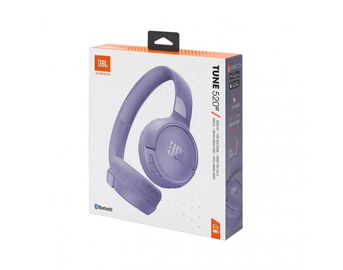 Слушалки JBL T520BT PUR HEADPHONES