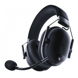 BlackShark V2 Pro (2023) - Black, Wireless Gaming Headset, Razer TriForce Titanium Driver 50 mm, Oval Ear Cushions, Detachable Super Wideband microphone, THX Spatial Audio, Type A Wireless (2.4 GHz), Bluetooth 5.2 - Слушалки, Микрофони и Уеб Камери