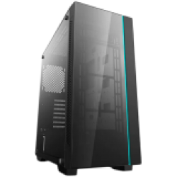 DeepCool MATREXX 55 V3  Mid Tower Case, E-ATX/ATX/Micro-ATX/Mini-ITX, 2xUSB2.0, 1xUSB3.0, 1xAudio, 1xMic, ABS+SPCC+Tempered Glass, Mesh Panel DP-ATX-MATREXX55V3" - Аксесоари, Кутии, Вентилатори