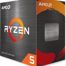 AMD CPU Desktop Ryzen 5 6C/12T 5500GT (3.6/4.4GHz Boost,19MB,65W,AM4) Box - Компютърни Компоненти