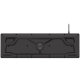 Corsair K55 CORE RGB Gaming Keyboard - Black, Fully customizable ten-zone RGB backlight, dedicated media control buttons, EAN:0840006666547