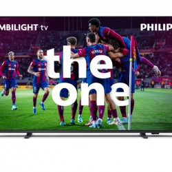 Телевизор Philips 50PUS8518/12, 50" THE ONE, UHD 4K LED, 3840x2160, DVB-T/T2/T2-HD/C/S/S2, Ambilight 3, HDR10+, HLG, Android TV 11, Dolby Vision/ Atmos, Quad Core P5 Perfect, 16GB, VRR, BT5.0, HDMI, 2xUSB, Cl+, 802.11ac, Lan, 20W R - Офис техника