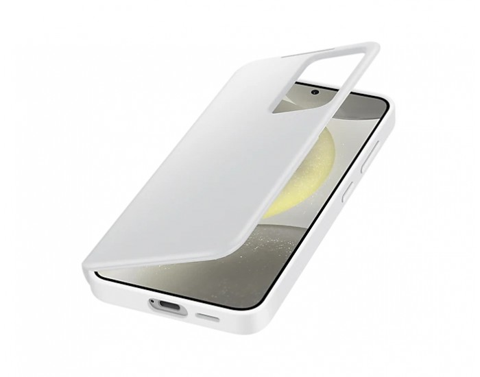 Калъф Samsung S24 Smart View Wallet Case White Калъф Samsung S24 Smart View Wallet Case White