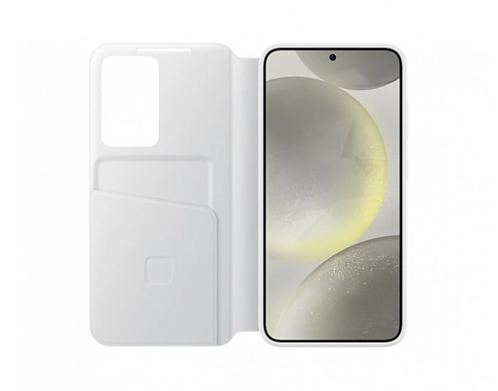 Калъф Samsung S24 Smart View Wallet Case White Калъф Samsung S24 Smart View Wallet Case White