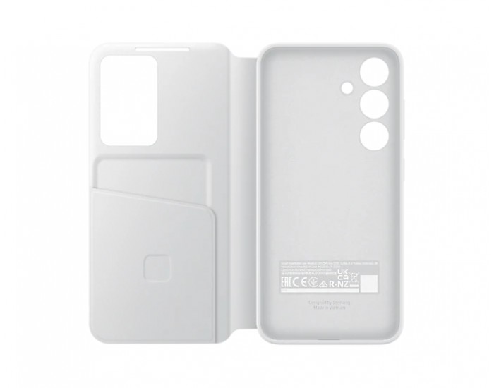 Калъф Samsung S24 Smart View Wallet Case White Калъф Samsung S24 Smart View Wallet Case White