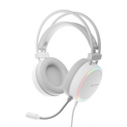 Слушалки Genesis Headset Neon 613 With Microphone RGB Illumination White - Слушалки, Микрофони и Уеб Камери