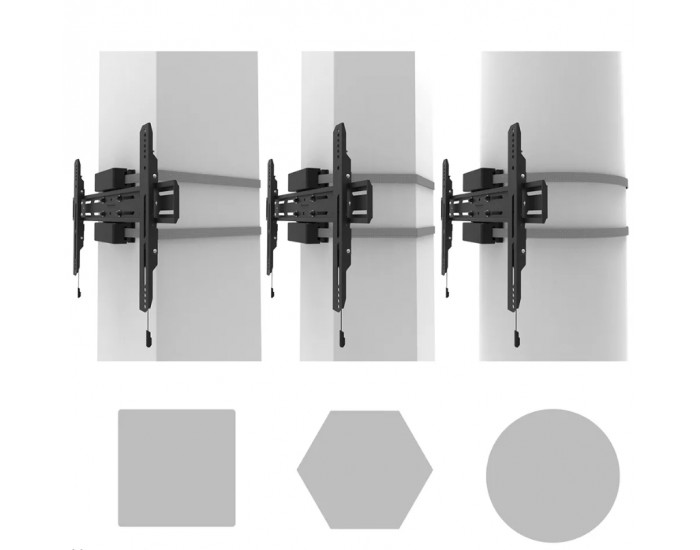 Стойка Neomounts Select Screen Pillar Mount (fixed, VESA 600x400) Стойка Neomounts Select Screen Pillar Mount (fixed, VESA 600x400)