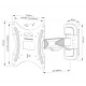 Стойка Neomounts by Newstar Screen Wall Mount (full motion, 2 pivots, VESA 200x200) Стойка Neomounts by Newstar Screen Wall Mount (full motion, 2 pivots, VESA 200x200)