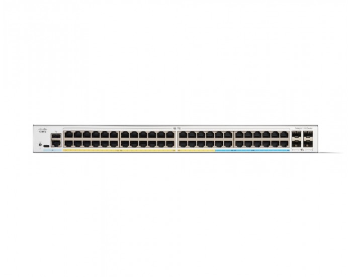 Комутатор Cisco Catalyst 1300 48-port GE, 4x10G SFP+