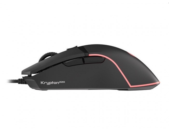Мишка Genesis Gaming Mouse Krypton 220 RGB 6400 DPI With Software Black